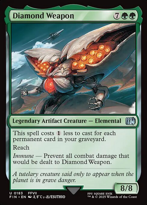 Magic the Gathering Card - Diamond Weapon - MTG Circle