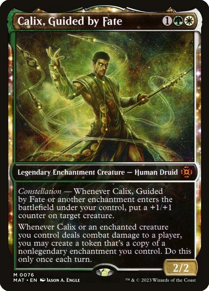Magic the Gathering Card - Calix, Guided by Fate - MTG Circle