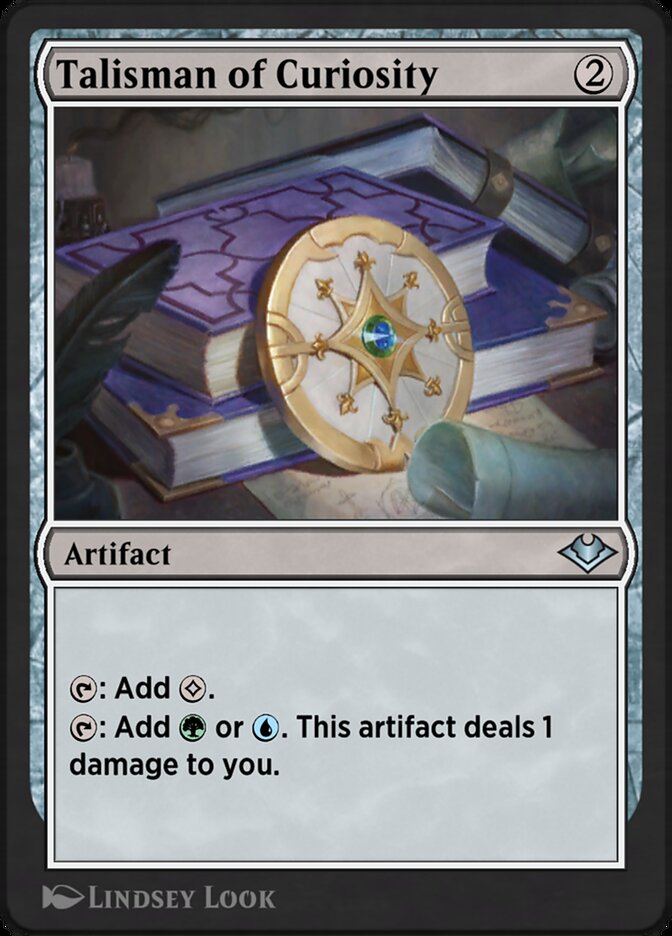Magic the Gathering Card - Talisman of Curiosity - MTG Circle