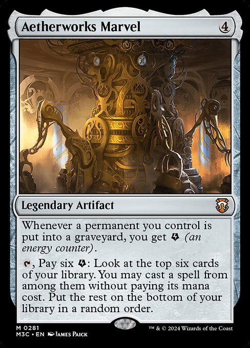 Magic the Gathering Card - Aetherworks Marvel - MTG Circle