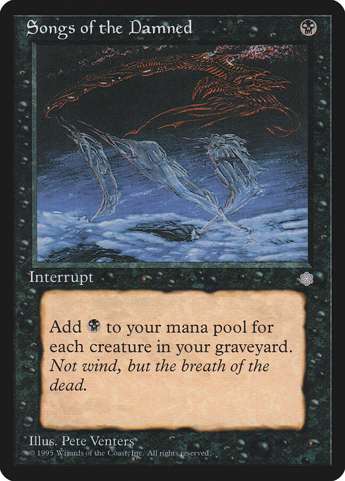 Magic the Gathering Card - Songs of the Damned - MTG Circle