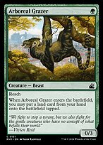 Magic the Gathering Card - Arboreal Grazer - MTG Circle