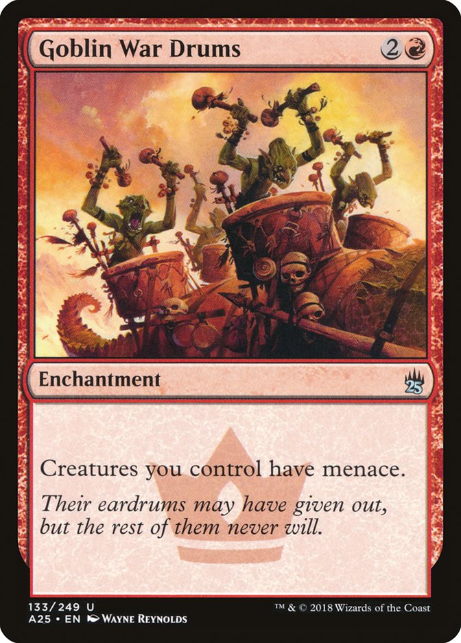 Magic the Gathering Card - Goblin War Drums - MTG Circle