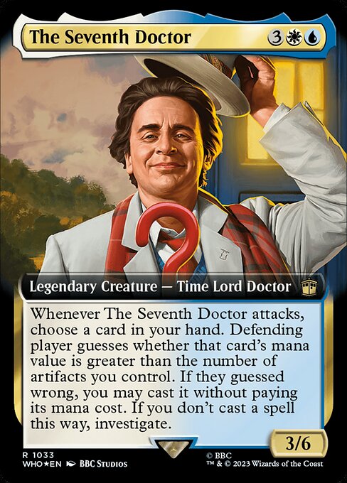 Magic the Gathering Card - The Seventh Doctor - MTG Circle