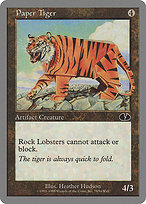 Magic the Gathering Card - Paper Tiger - MTG Circle