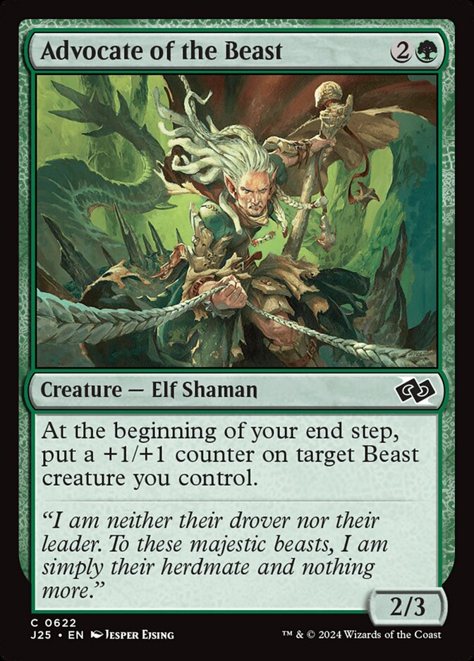 Magic the Gathering Card - Advocate of the Beast - MTG Circle