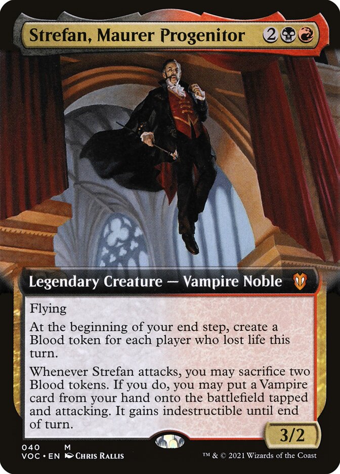 Magic the Gathering Card - Strefan, Maurer Progenitor - MTG Circle