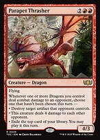 Magic the Gathering Card - Parapet Thrasher - MTG Circle