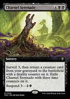 Magic the Gathering Card - Charnel Serenade - MTG Circle