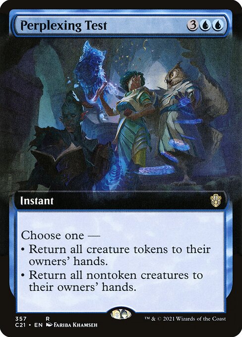 Magic the Gathering Card - Perplexing Test - MTG Circle
