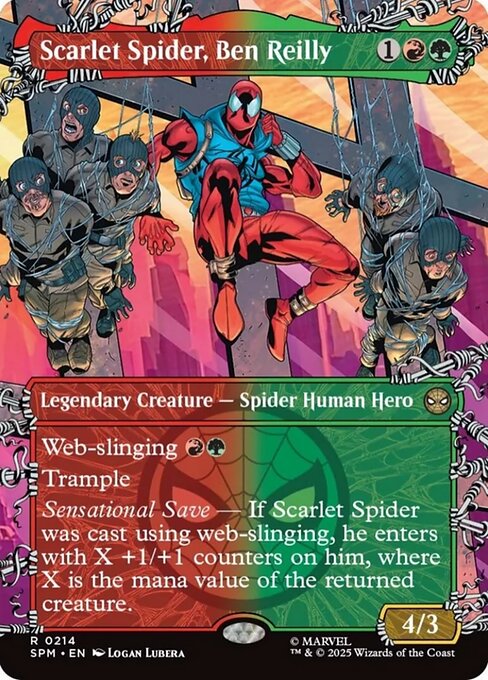 Magic the Gathering Card - Scarlet Spider, Ben Reilly - MTG Circle