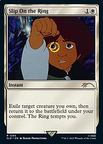 Magic the Gathering Card - Slip On the Ring - MTG Circle