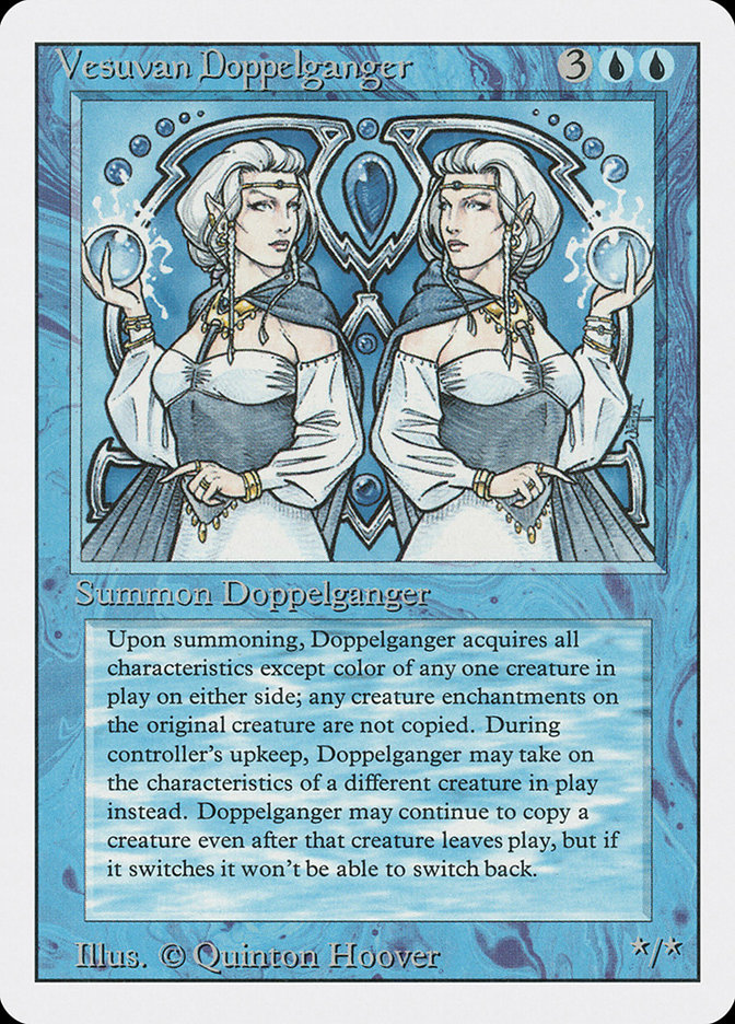 Magic the Gathering Card - Vesuvan Doppelganger - MTG Circle