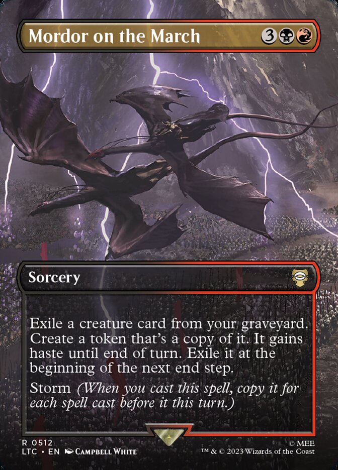 Magic the Gathering Card - Mordor on the March - MTG Circle