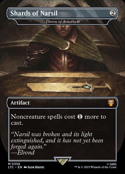 Magic the Gathering Card - Thorn of Amethyst - MTG Circle