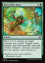 Magic the Gathering Card - Biosynthic Burst - MTG Circle