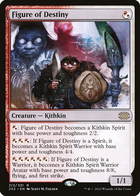 Magic the Gathering Card - Figure of Destiny - MTG Circle