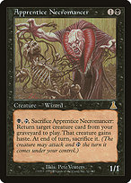 Magic the Gathering Card - Apprentice Necromancer - MTG Circle