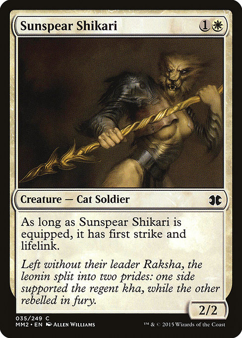 Magic the Gathering Card - Sunspear Shikari - MTG Circle