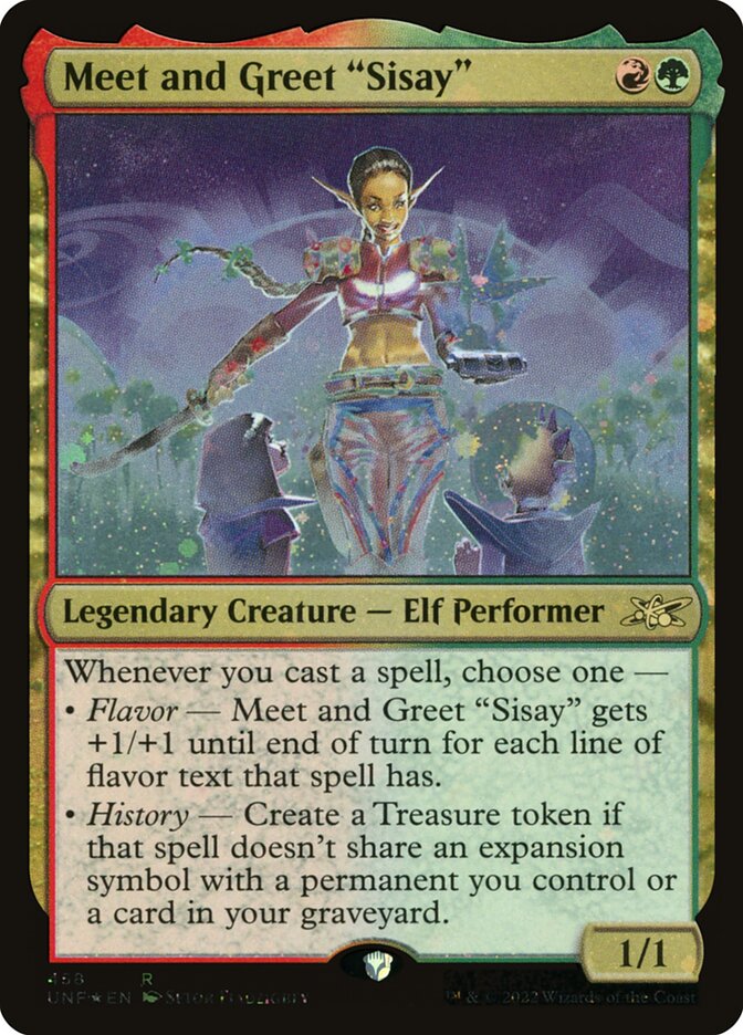 Magic the Gathering Card - Meet and Greet "Sisay" - MTG Circle