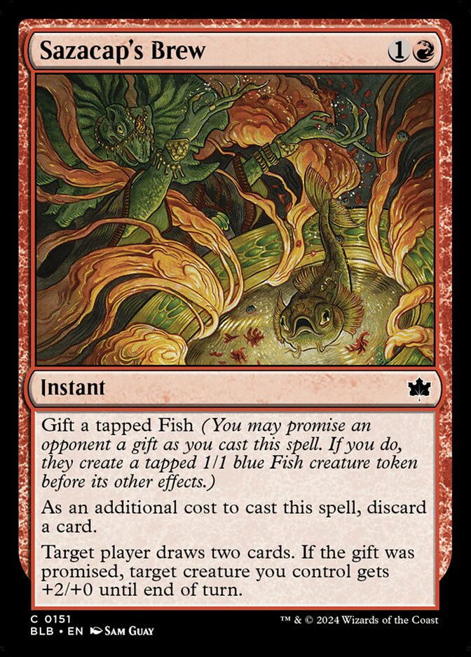 Magic the Gathering Card - Sazacap's Brew - MTG Circle