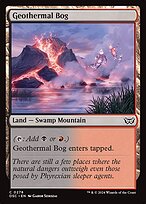 Magic the Gathering Card - Geothermal Bog - MTG Circle