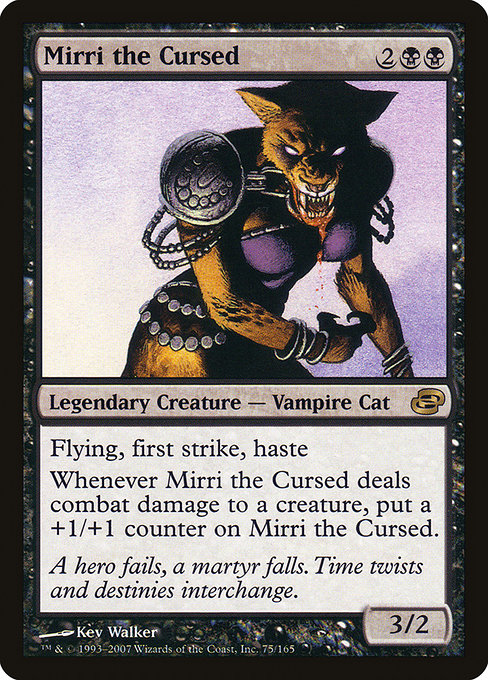 Magic the Gathering Card - Mirri the Cursed - MTG Circle