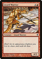 Magic the Gathering Card - Lizard Warrior - MTG Circle
