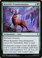 Magic the Gathering Card - Kenrith's Transformation - MTG Circle