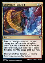 Magic the Gathering Card - Expressive Iteration - MTG Circle