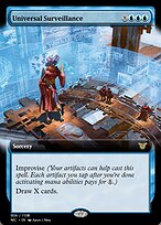 Magic the Gathering Card - Universal Surveillance - MTG Circle