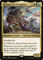 Magic the Gathering Card - Zaxara, the Exemplary - MTG Circle