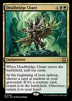 Magic the Gathering Card - Deadbridge Chant - MTG Circle