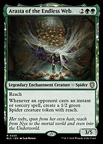 Magic the Gathering Card - Arasta of the Endless Web - MTG Circle