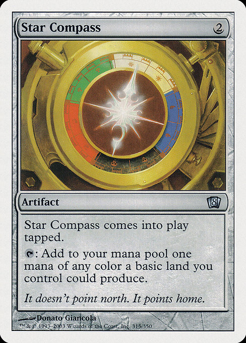 Magic the Gathering Card - Star Compass - MTG Circle
