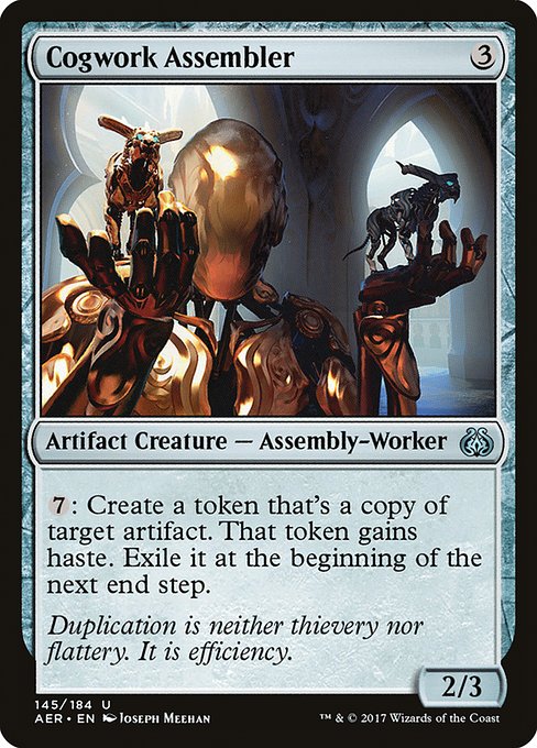Magic the Gathering Card - Cogwork Assembler - MTG Circle