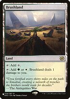 Magic the Gathering Card - Brushland - MTG Circle