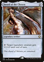 Magic the Gathering Card - Sword of the Chosen - MTG Circle