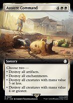 Magic the Gathering Card - Austere Command - MTG Circle