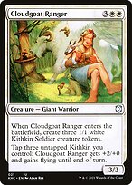 Magic the Gathering Card - Cloudgoat Ranger - MTG Circle