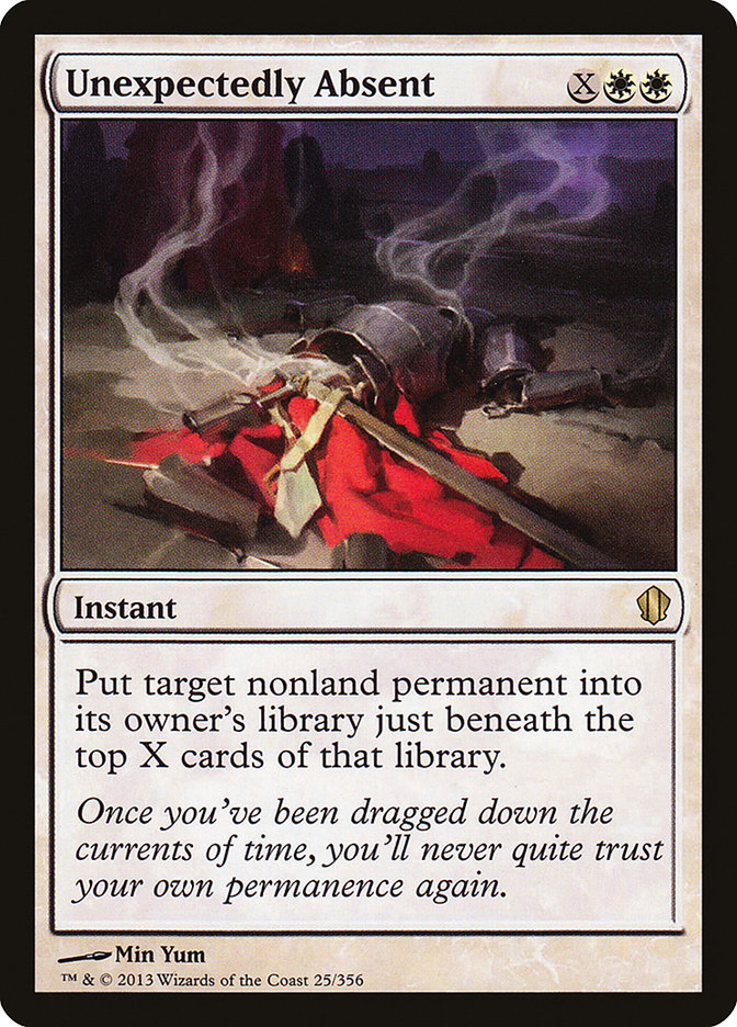 Magic the Gathering Card - Unexpectedly Absent - MTG Circle