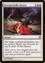 Magic the Gathering Card - Unexpectedly Absent - MTG Circle