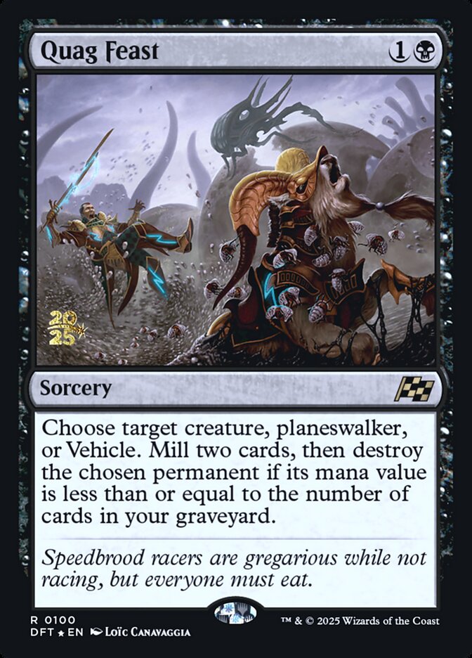Magic the Gathering Card - Quag Feast - MTG Circle
