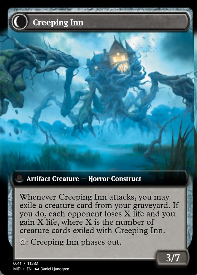 Magic the Gathering Card - Creeping Inn - MTG Circle