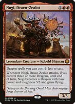 Magic the Gathering Card - Nogi, Draco-Zealot - MTG Circle