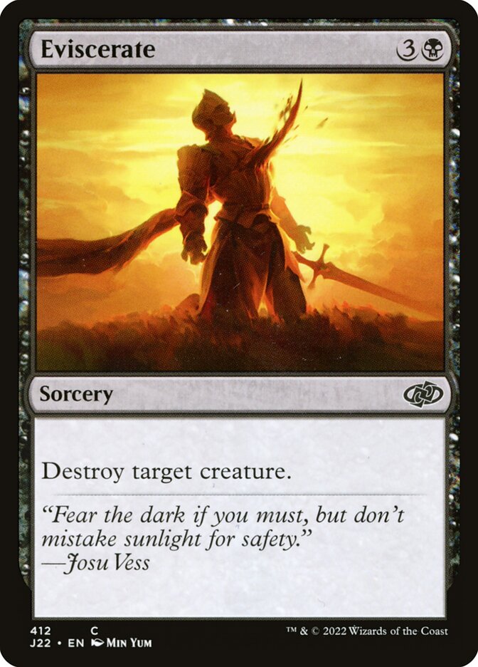 Magic the Gathering Card - Eviscerate - MTG Circle