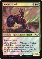 Magic the Gathering Card - Atalan Jackal - MTG Circle