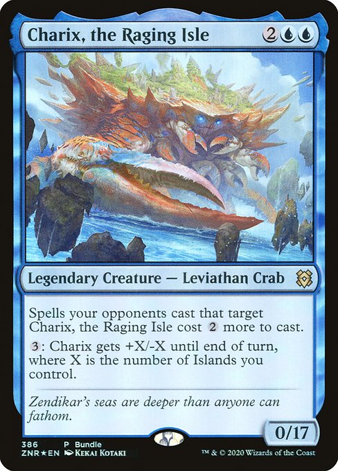 Magic the Gathering Card - Charix, the Raging Isle - MTG Circle