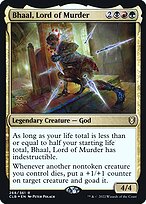 Magic the Gathering Card - Bhaal, Lord of Murder - MTG Circle
