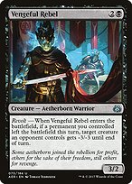 Magic the Gathering Card - Vengeful Rebel - MTG Circle